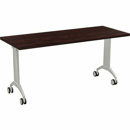 SPECIAL-T Nesting Table, FlipTop, T-Base, 24inx48in, Espresso/MCSR SCTLINK2448ESP